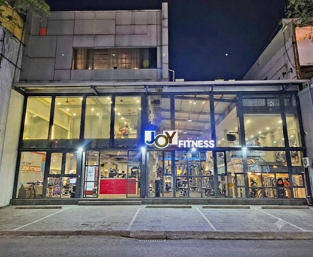 Mặt tiền Joy Fitness và Yoga tại 91 Lý Tự Trọng, Đà Nẵng